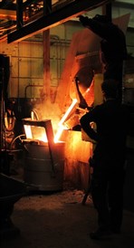 metallurgi stålsmälta